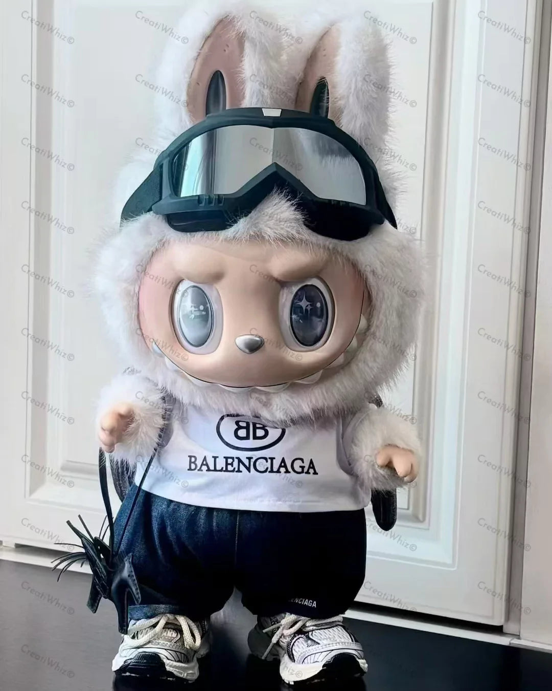 Handmade Mega-Size Luxury-Inspired Winter Sporty-Chic Outfit