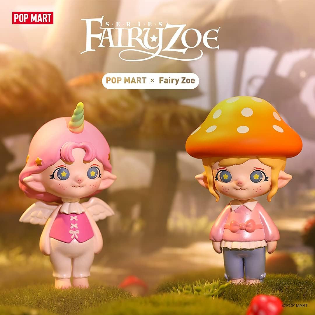 Blind Box Fairy Zoe Figures Set Collect Cartoon Toys Christmas Birthday Gift (Fairy Zoe-Single Box)