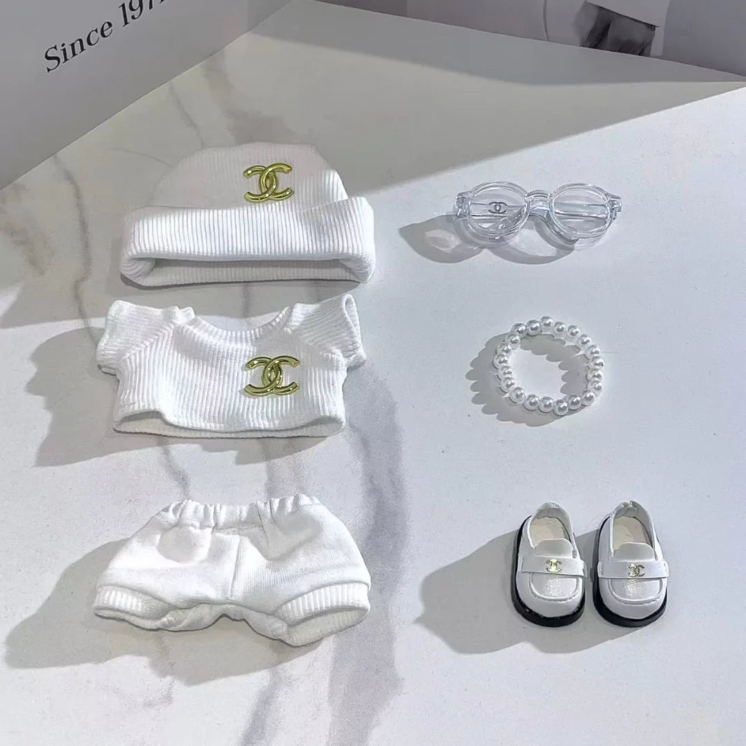 Handmade Luxury-Inspired White Outfit