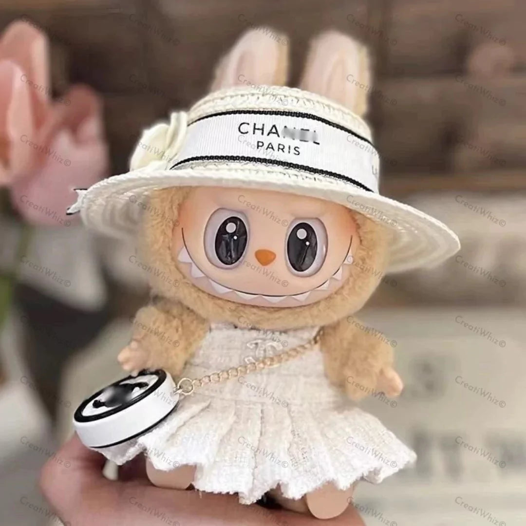 Handmade Luxury-Style Sleeveless White Dress Outfit