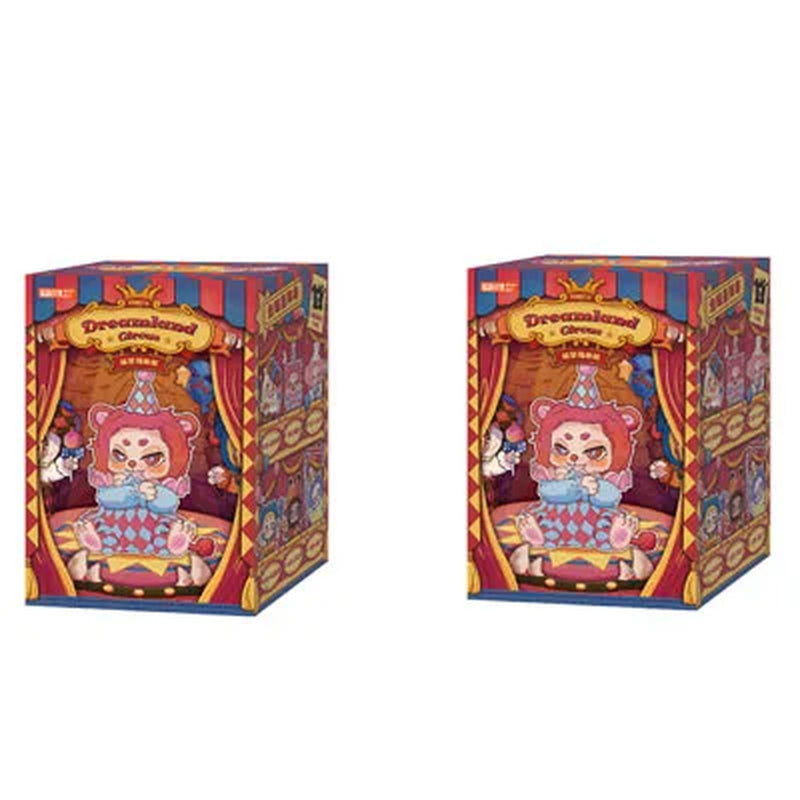 Timeshare Cino Dreamland Circus Series Plush Blind Box Toys Cute Action Anime Figure Kawaii Mystery Box Model Designer Doll Gift