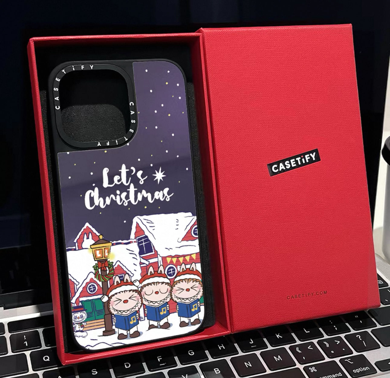 (Gift Box) Casetify✖️Labubu Christmas iphone Case