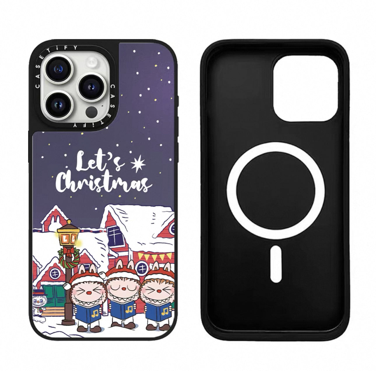 (Gift Box) Casetify✖️Labubu Christmas iphone Case