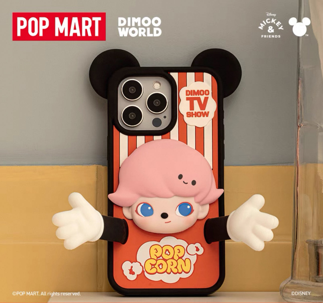 POPMART Dimoo✖️DISNEY IPhone case