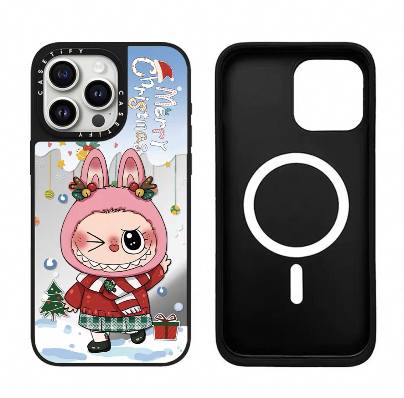 (Gift Box) Casetify✖️Labubu Christmas iphone Case