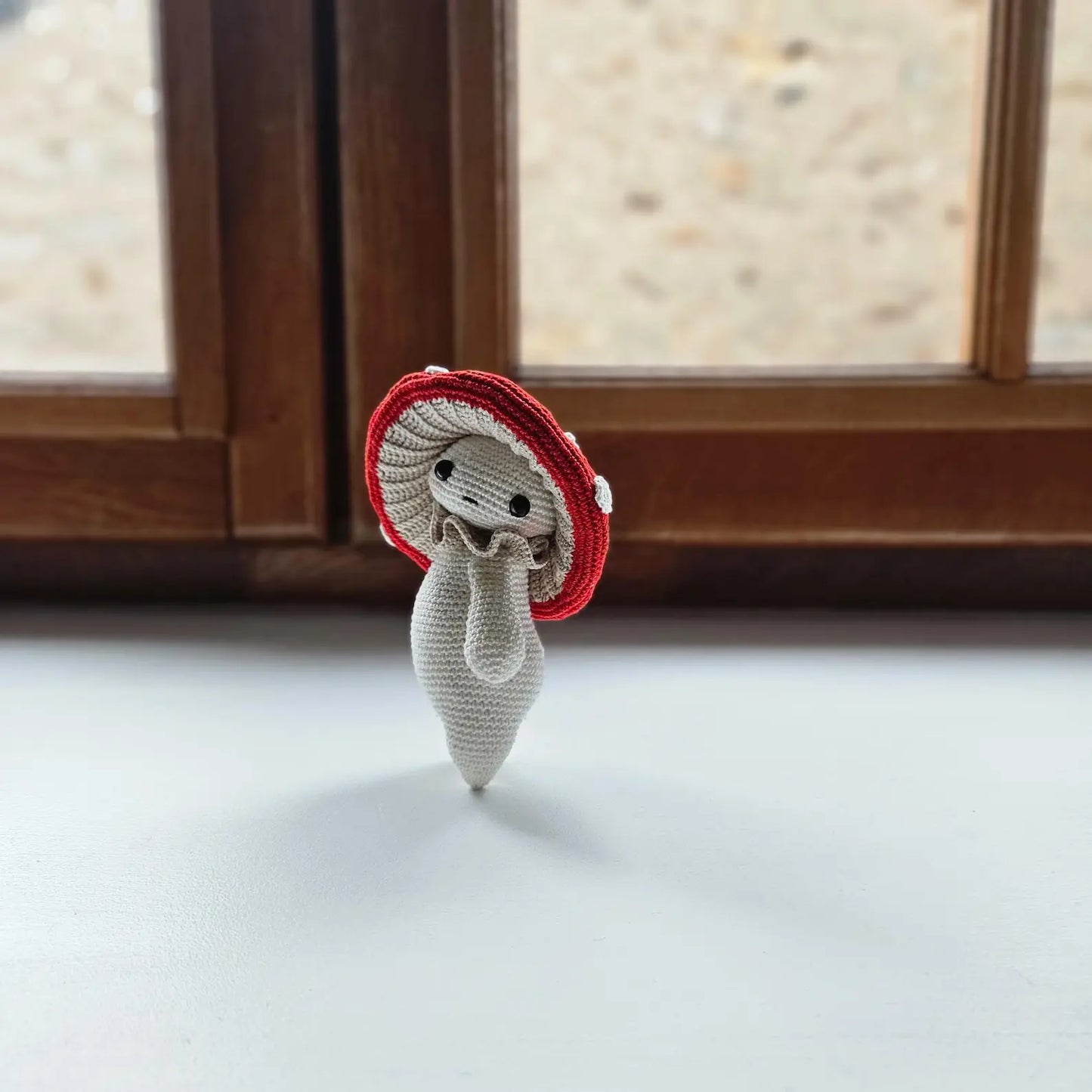 Mushroom Guy Crochet Pattern – Pocket-Sized or Cuddly Amigurumi