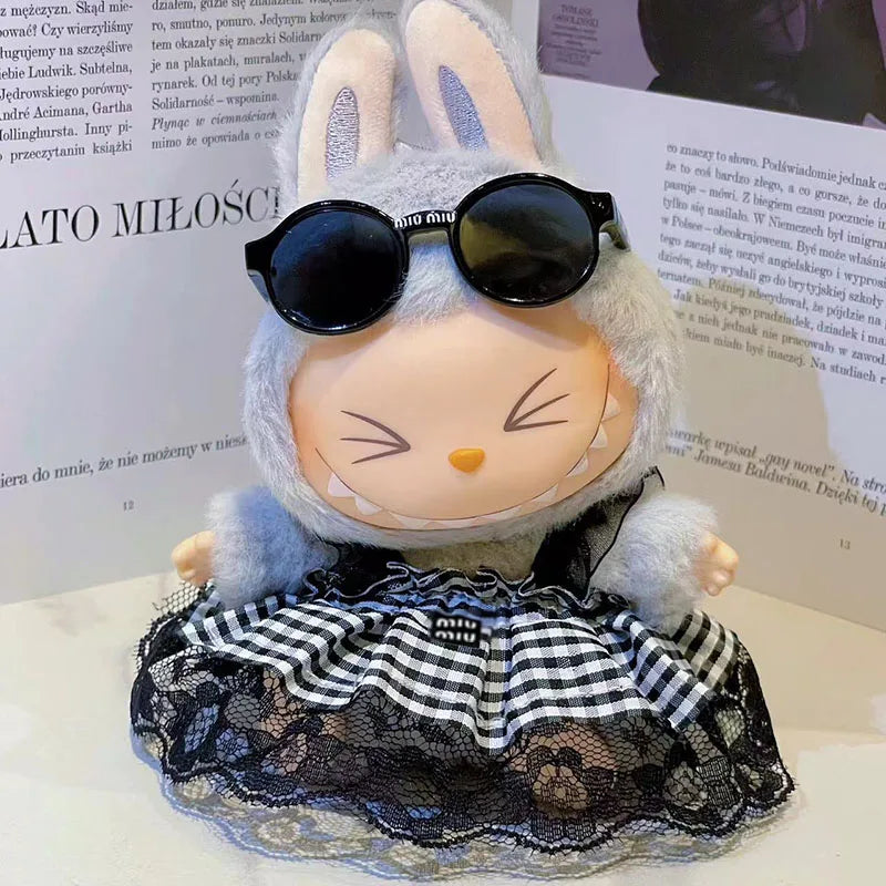 Handmade Luxury-Inspired Elegant Gingham Dress Outfit