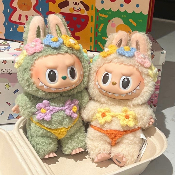 Doll Cloth Blossom Knit Bikini Duo - 063