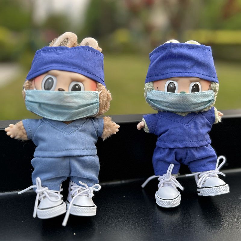 Doll Cloth Tiny Medic Wardrobe Doctor Nurse Uniform- 066