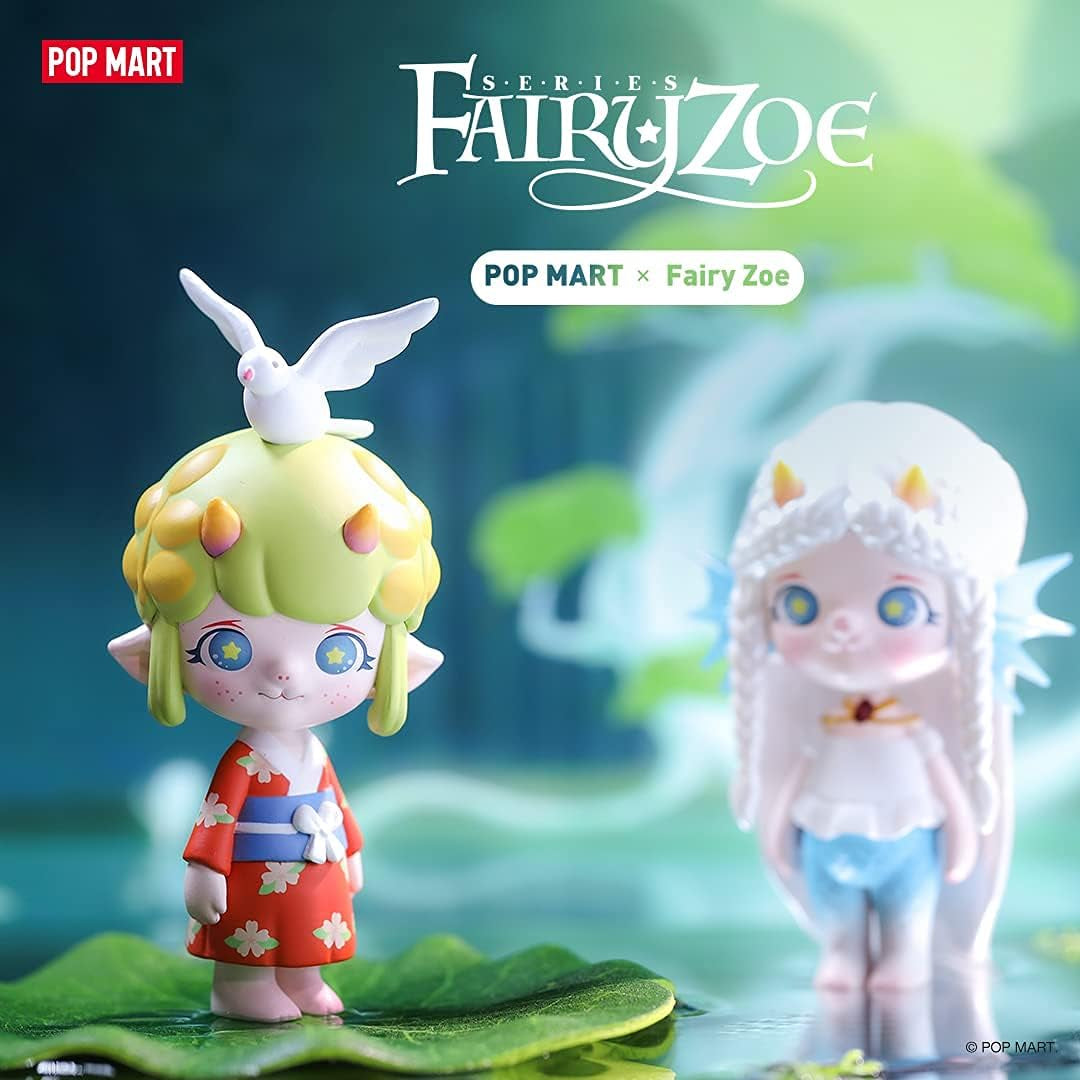 Blind Box Fairy Zoe Figures Set Collect Cartoon Toys Christmas Birthday Gift (Fairy Zoe-Single Box)