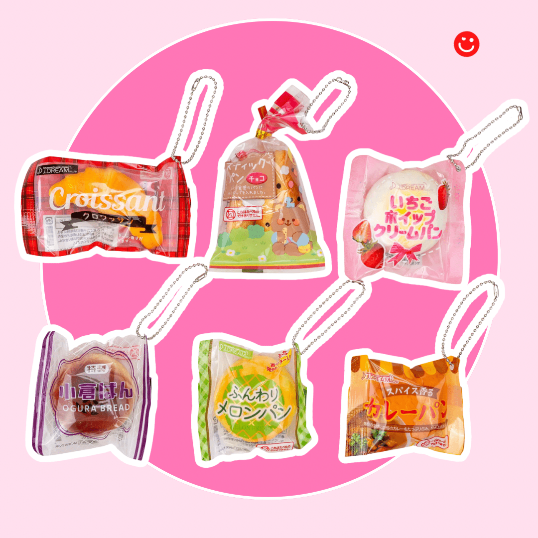 Bread Squishy Mascot Collectible Capsule
