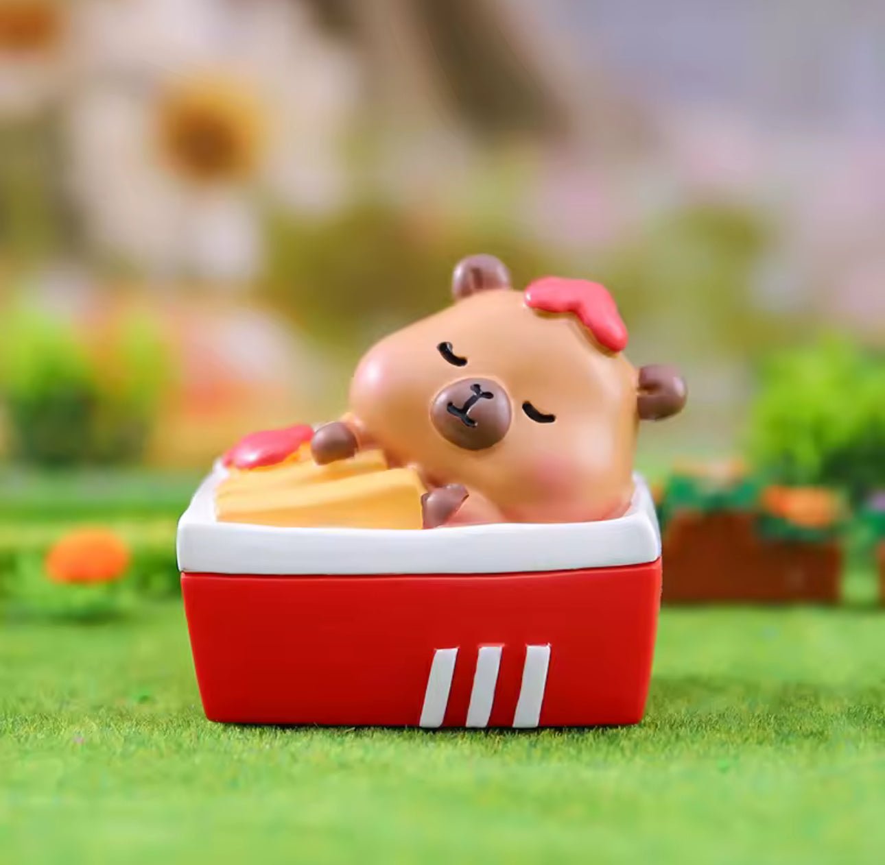 Capybara Boy Series Snack Time Collectible Figure Blind Box