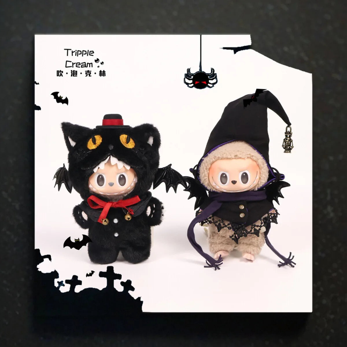 Cotton Doll Clothes for Labubu Witch Clothes Doll Accessories Fashion Doll Outfit Accessories