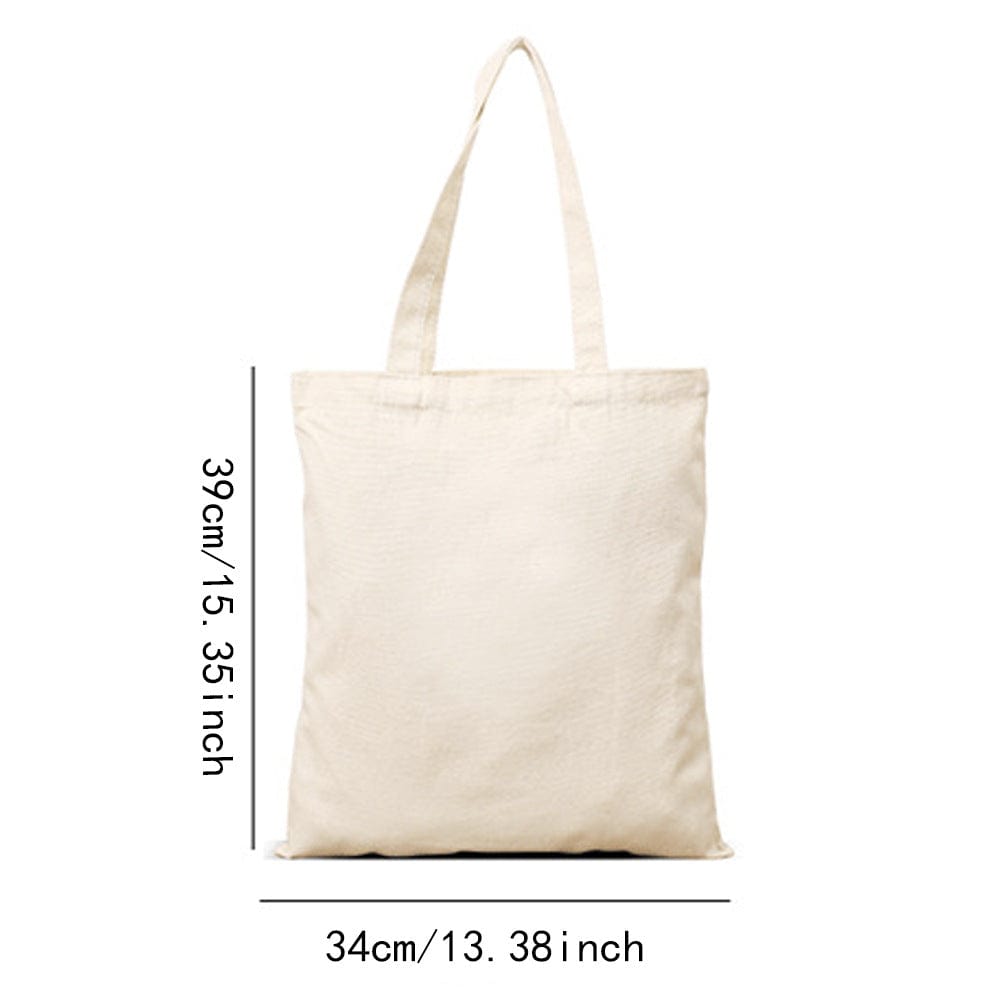 Cute Labubu Shoulder Tote Canvas Bag