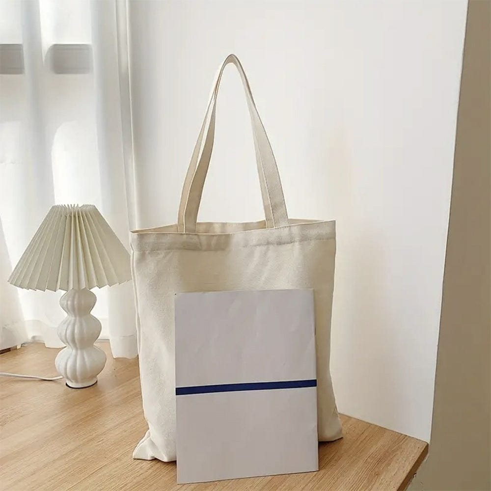Cute Labubu Shoulder Tote Canvas Bag