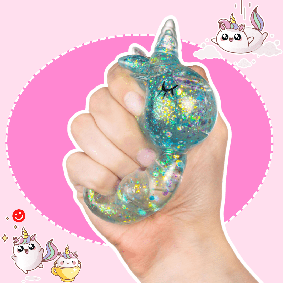 Gummy Kawaii Unicorn Friends Sensory Squishy Toy
