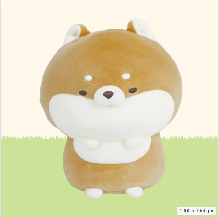 Japanese Plush SITTING SHIBA Series - OVERRATED
