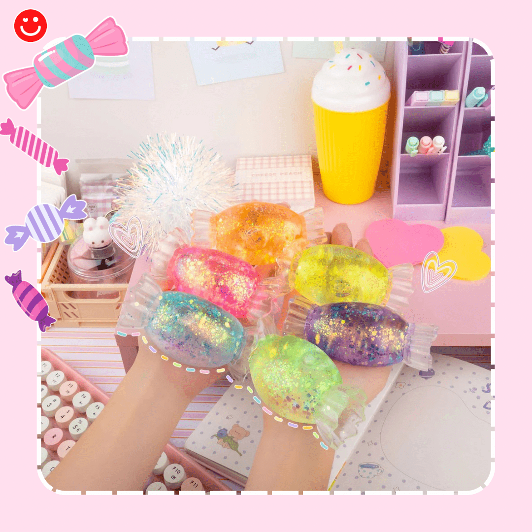 Kawaii Gummy Candy Squishy Sensory Toy