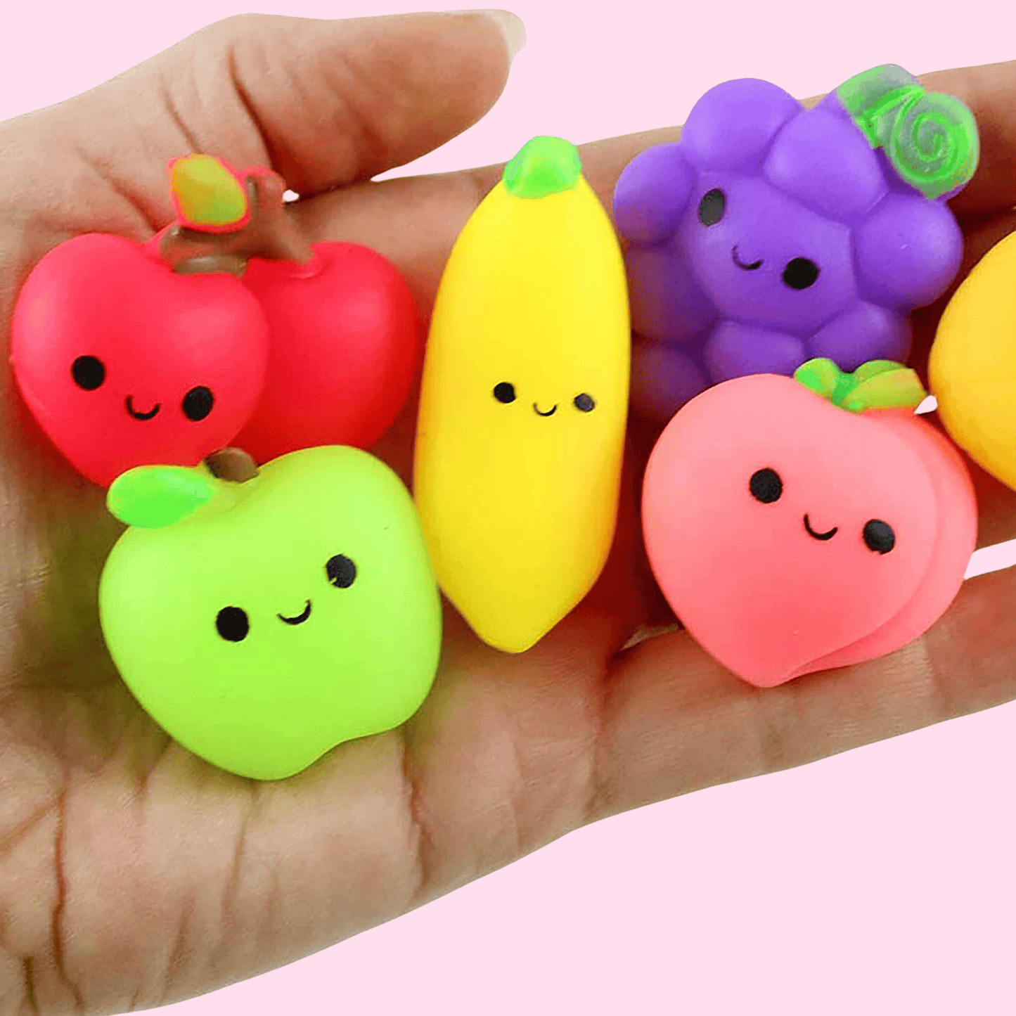 Kawaii Mini Fruit Mochi Squishy