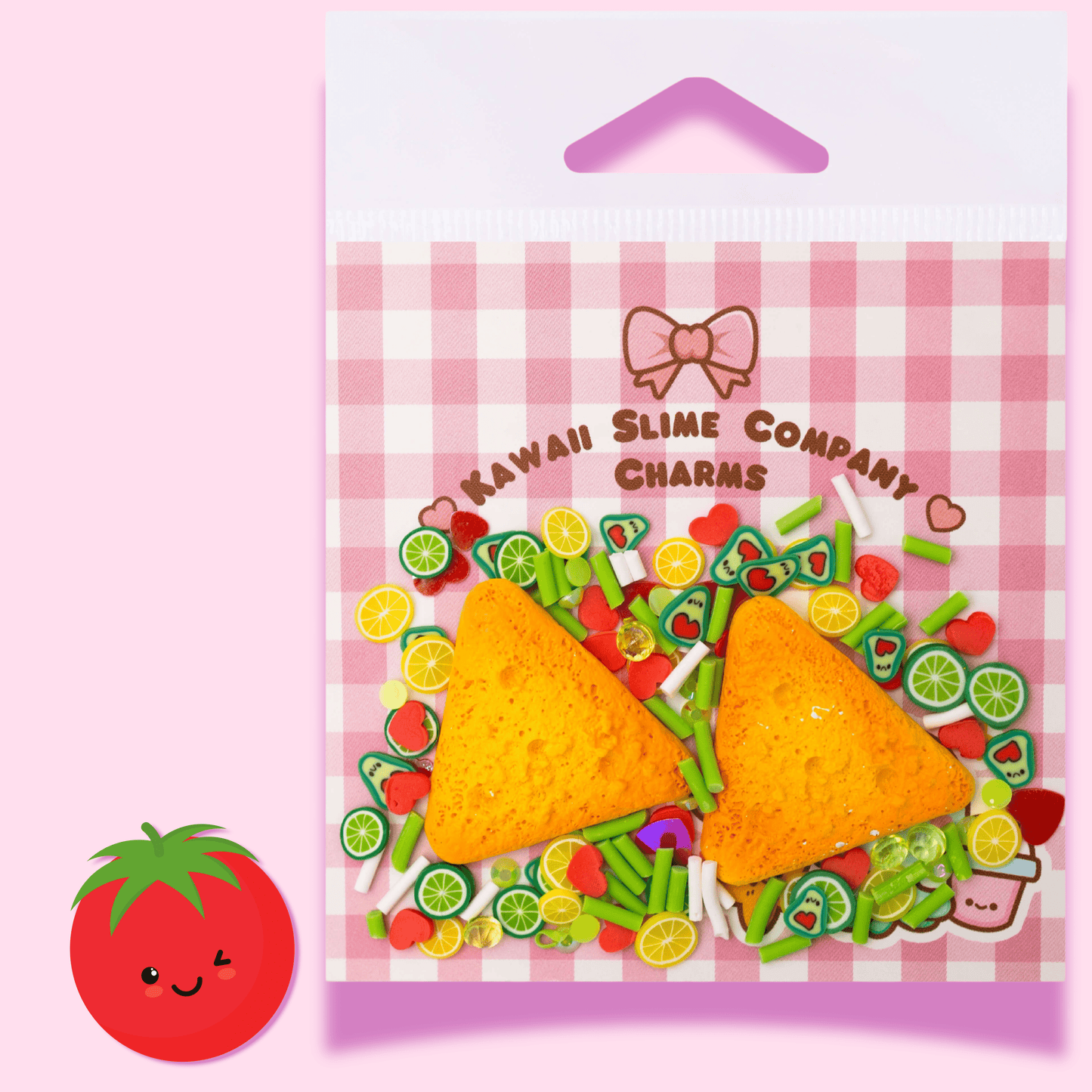 Kawaii Slime Toppers Chips & Dip Slime Toppings Charm Bag