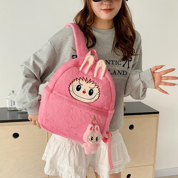 Labubu Plush Backpack Bag