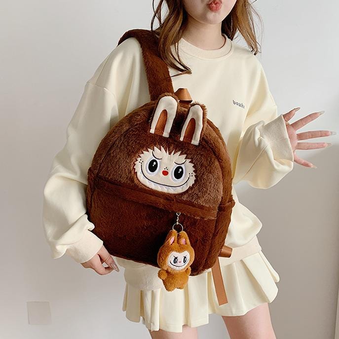 Labubu Plush Backpack Bag