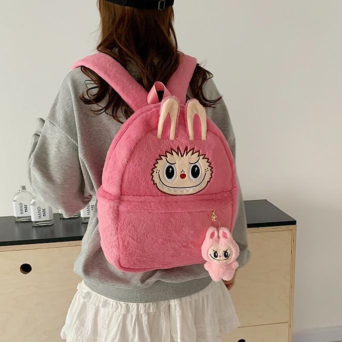 Labubu Plush Backpack Bag