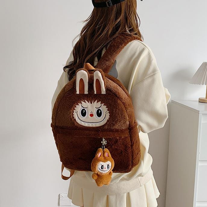 Labubu Plush Backpack Bag