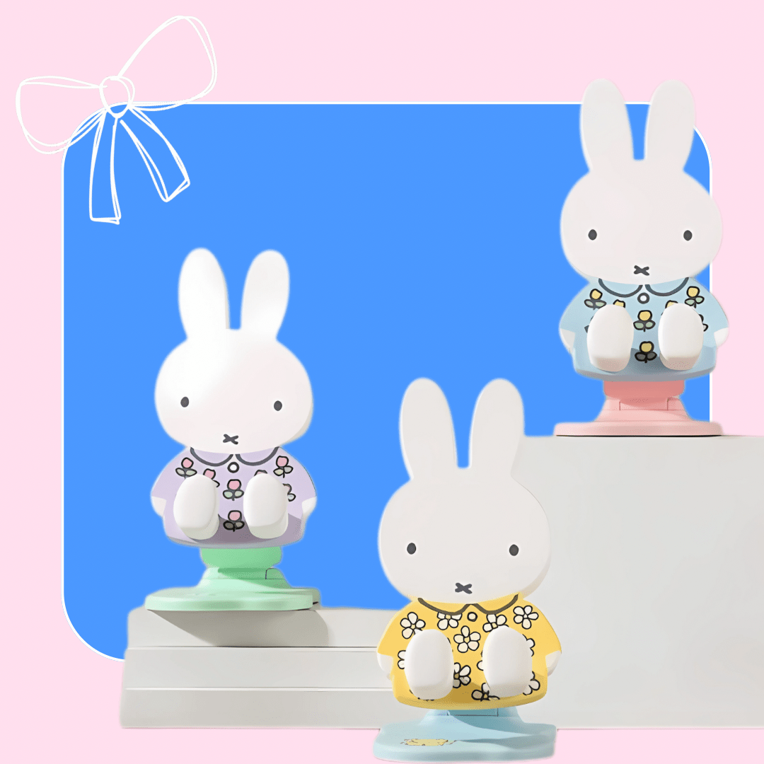 Miffy Figure Phone Grip with a Stand/Decoration Random Box