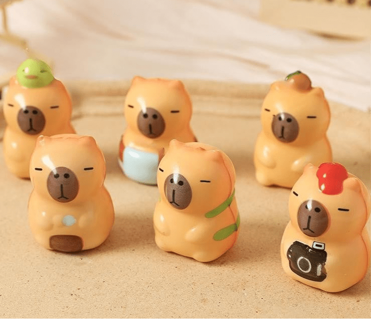 Mini Capybara Slow Rise Sensory Toy