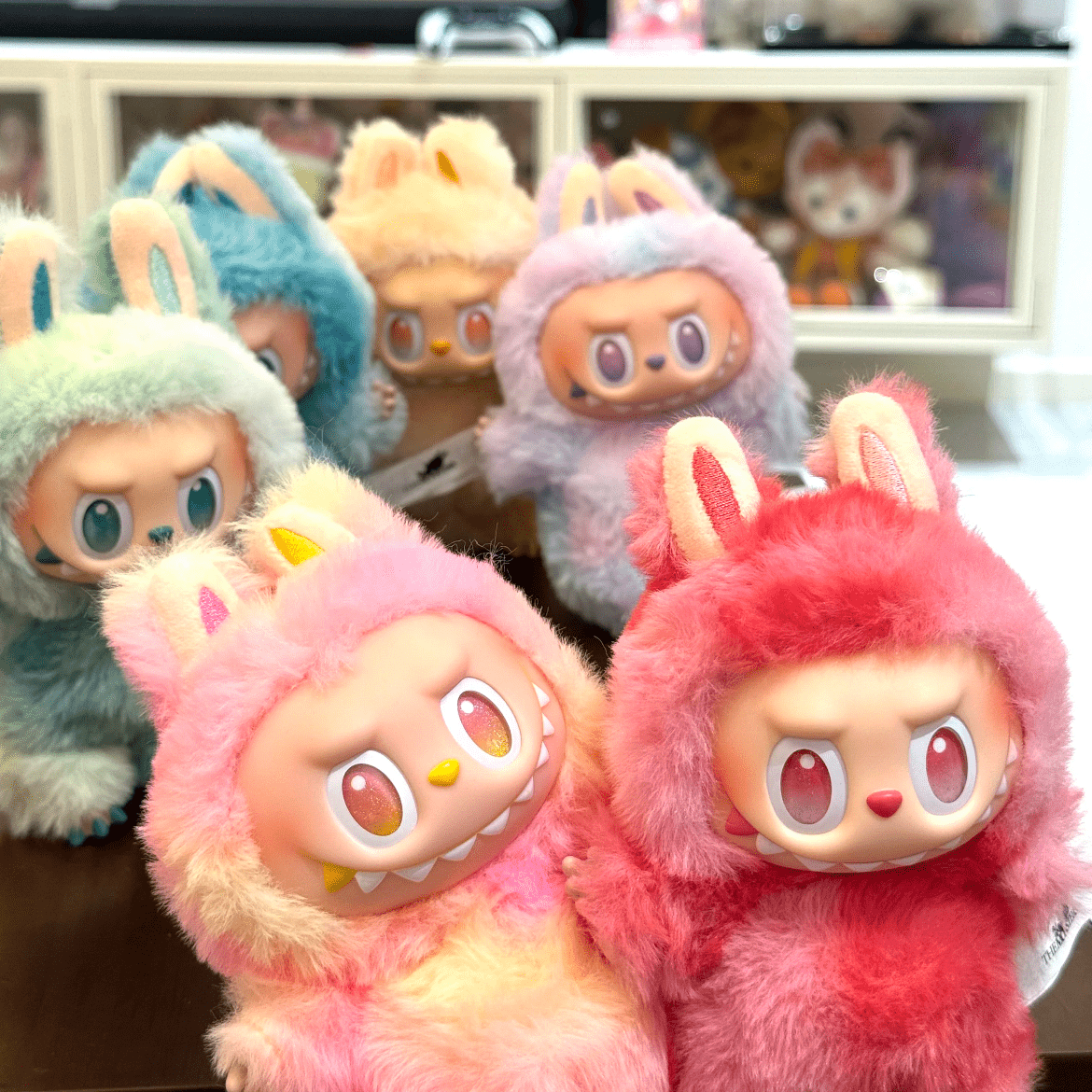 Pop Mart Labubu Big Into Energy Plush Keychain Doll Random Blind Box