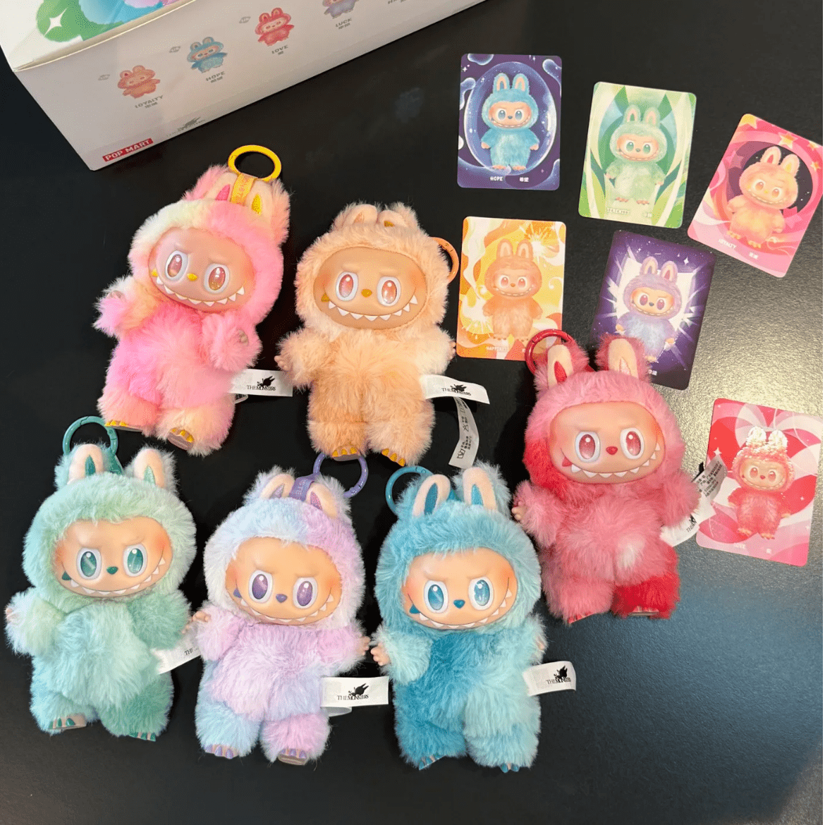 Pop Mart Labubu Big Into Energy Plush Keychain Doll Random Blind Box