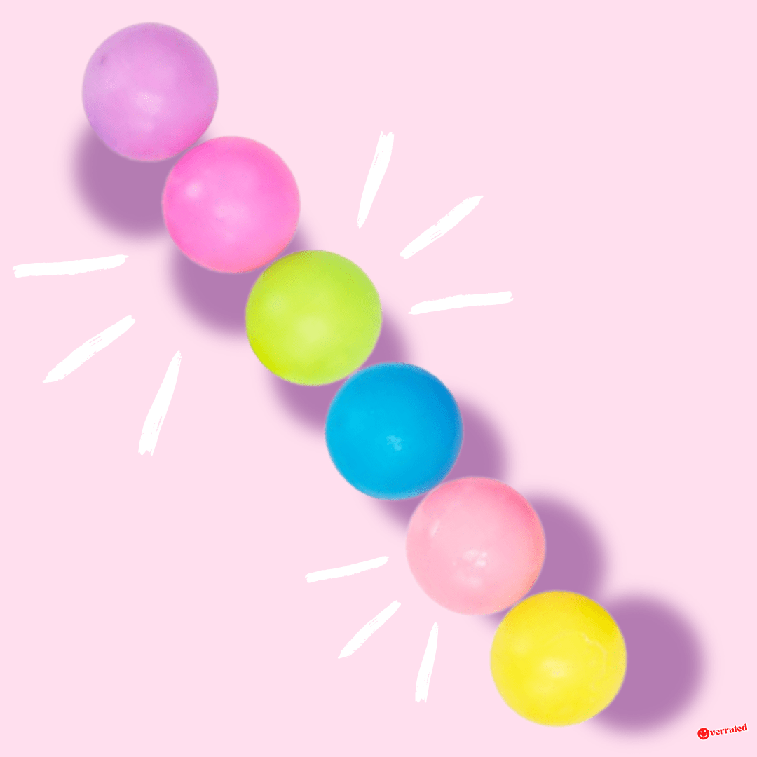 Soft Neon Tofu Ball Sensory Toy