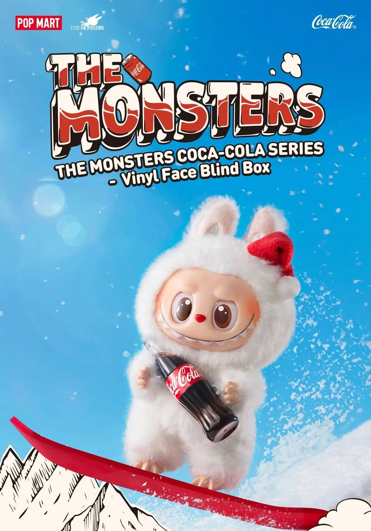 Pop Mart The Monsters Coca-Cola Series Labubu Vinyl Face Blind Box