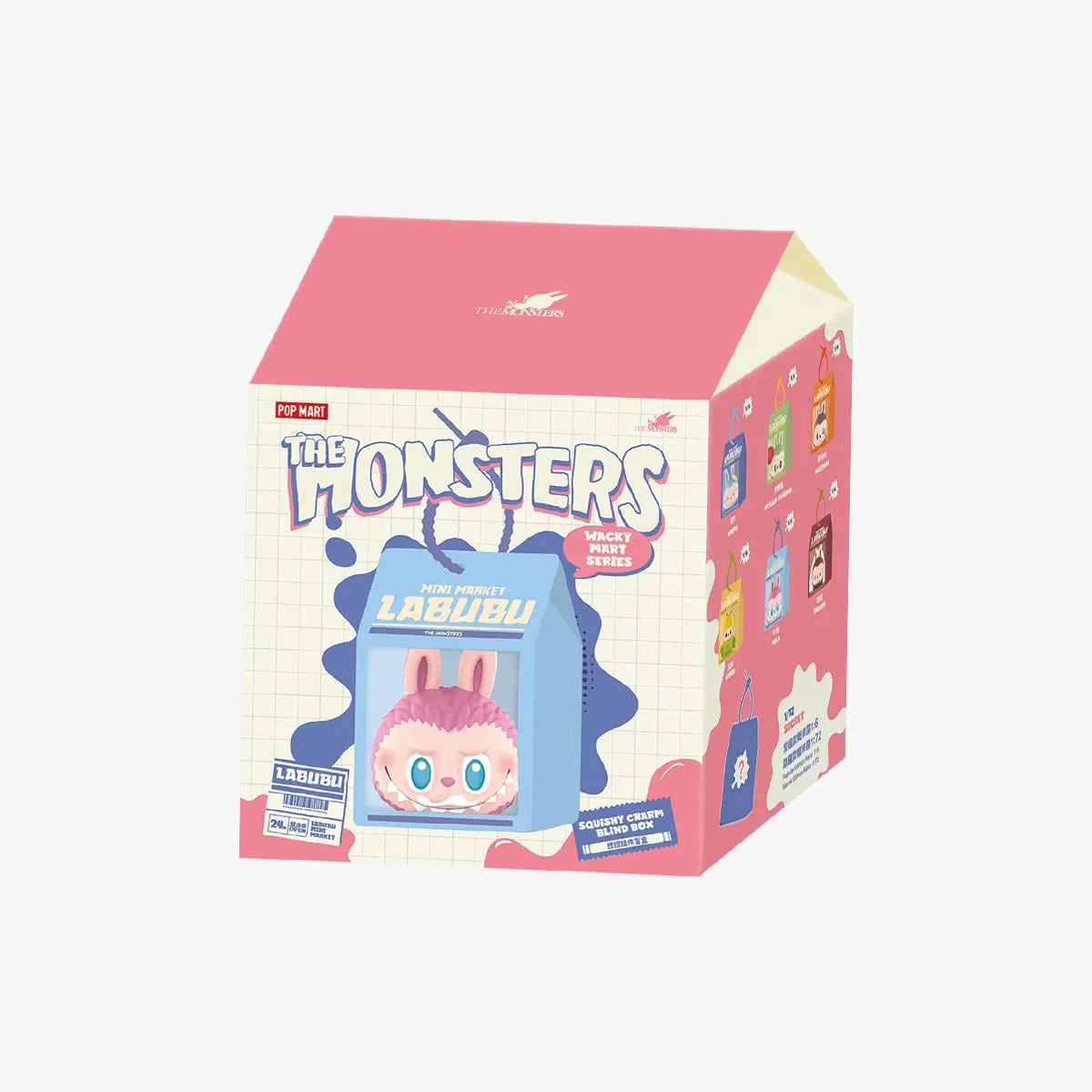 THE MONSTERS Labubu Wacky Mart Series-Pinch Pendant Blind Box