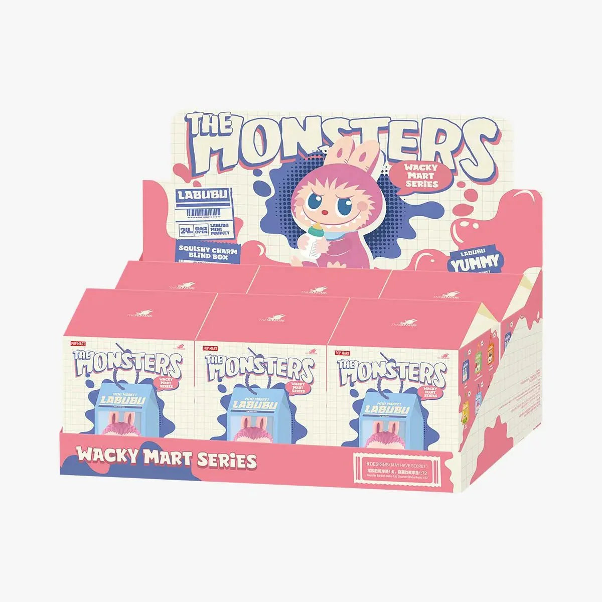 THE MONSTERS Labubu Wacky Mart Series-Pinch Pendant Blind Box