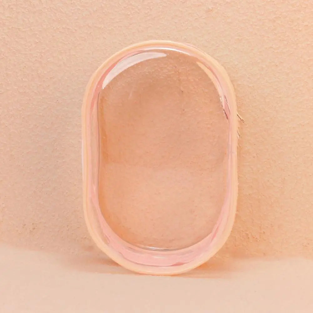 18Cm PVC Storage Keychain Bag Organizer Box Doll Bag for Labubu Doll(No Doll) #467187