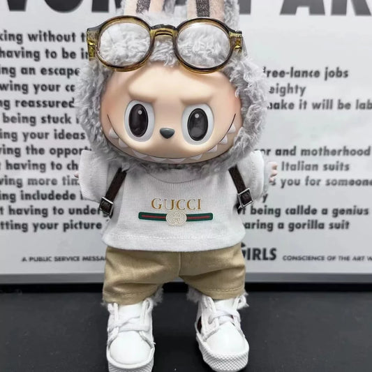 Handmade Luxury-Inspired Khaki Outfit