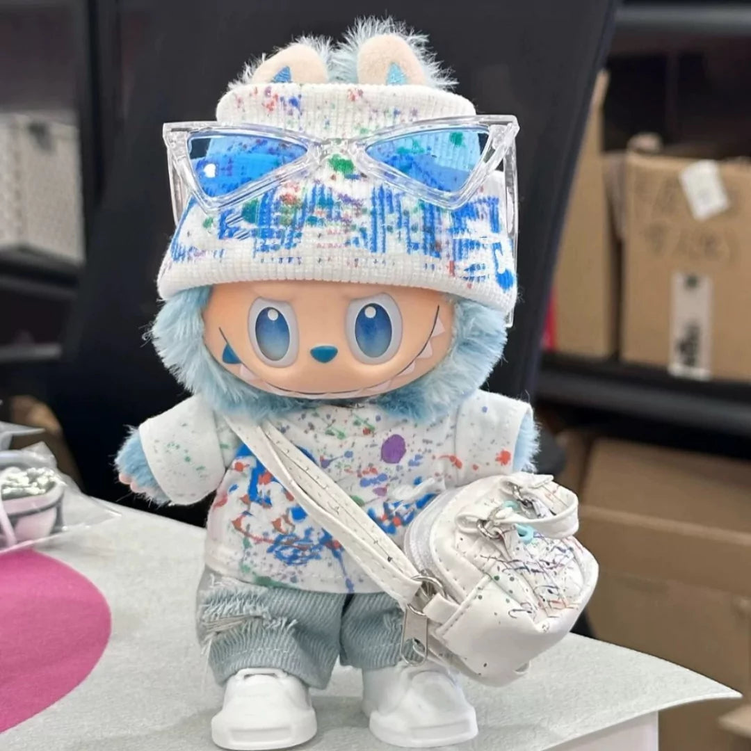 Handmade Luxury-Inspired Artist Streetwear Outfit