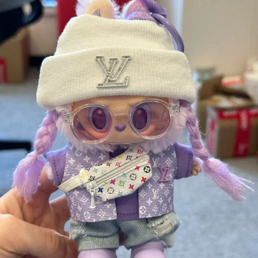 Handmade Luxury-Inspired Lavender Outfit