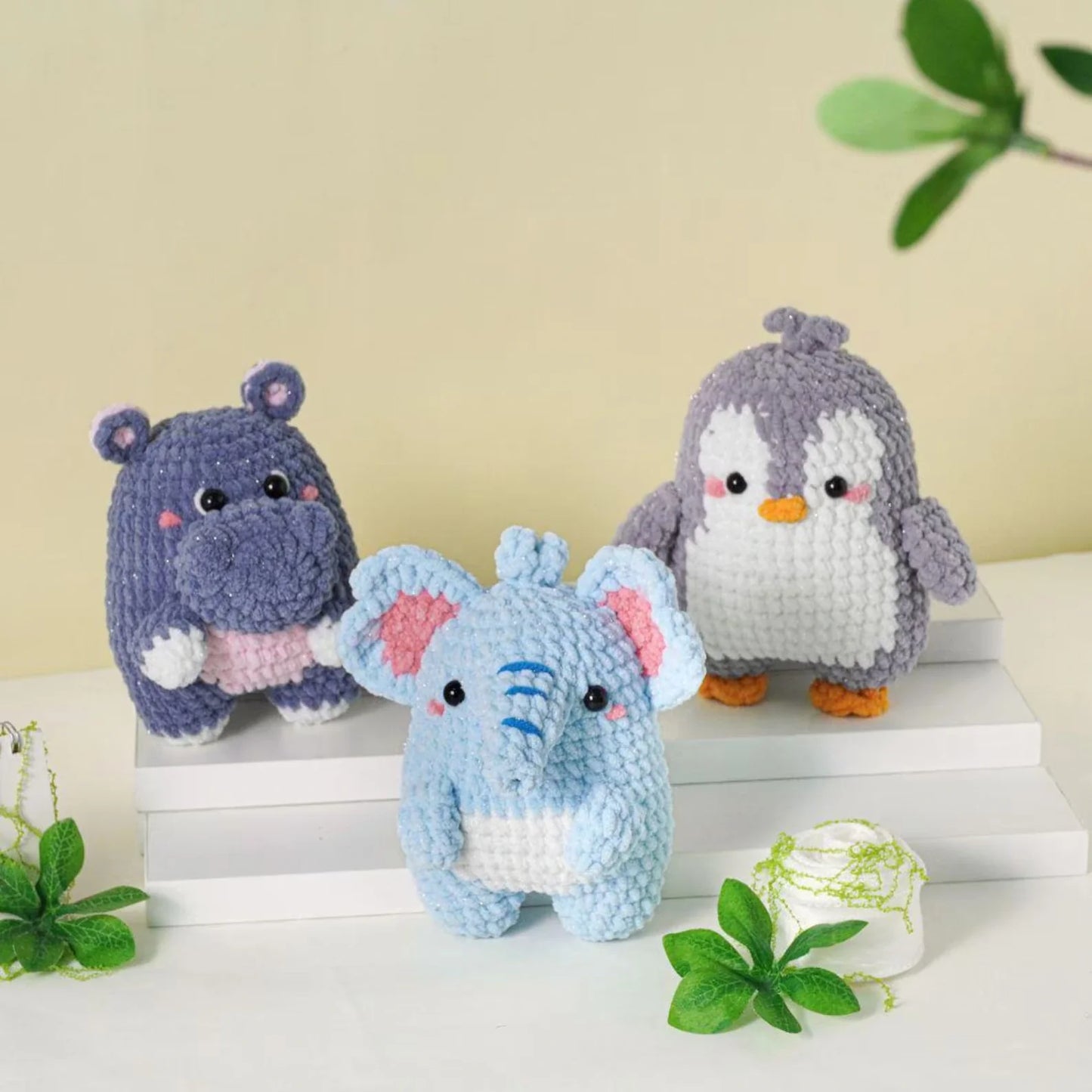 28-in-1 Crochet Beasties Pattern Pack – Cute Animals to Make & Collect!