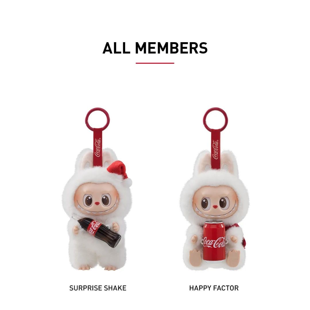 POP MART LABUBU THE MONSTERS COCA-COLA SERIES VINYL FACE - CASE OF 6