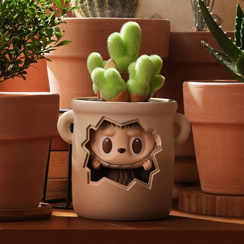 the MONSTERS Almost Hidden Series Mystery Box by Kasing Lung 1PC/12PCS POPMART Blind Box Labubu Action Figure Cute Toy