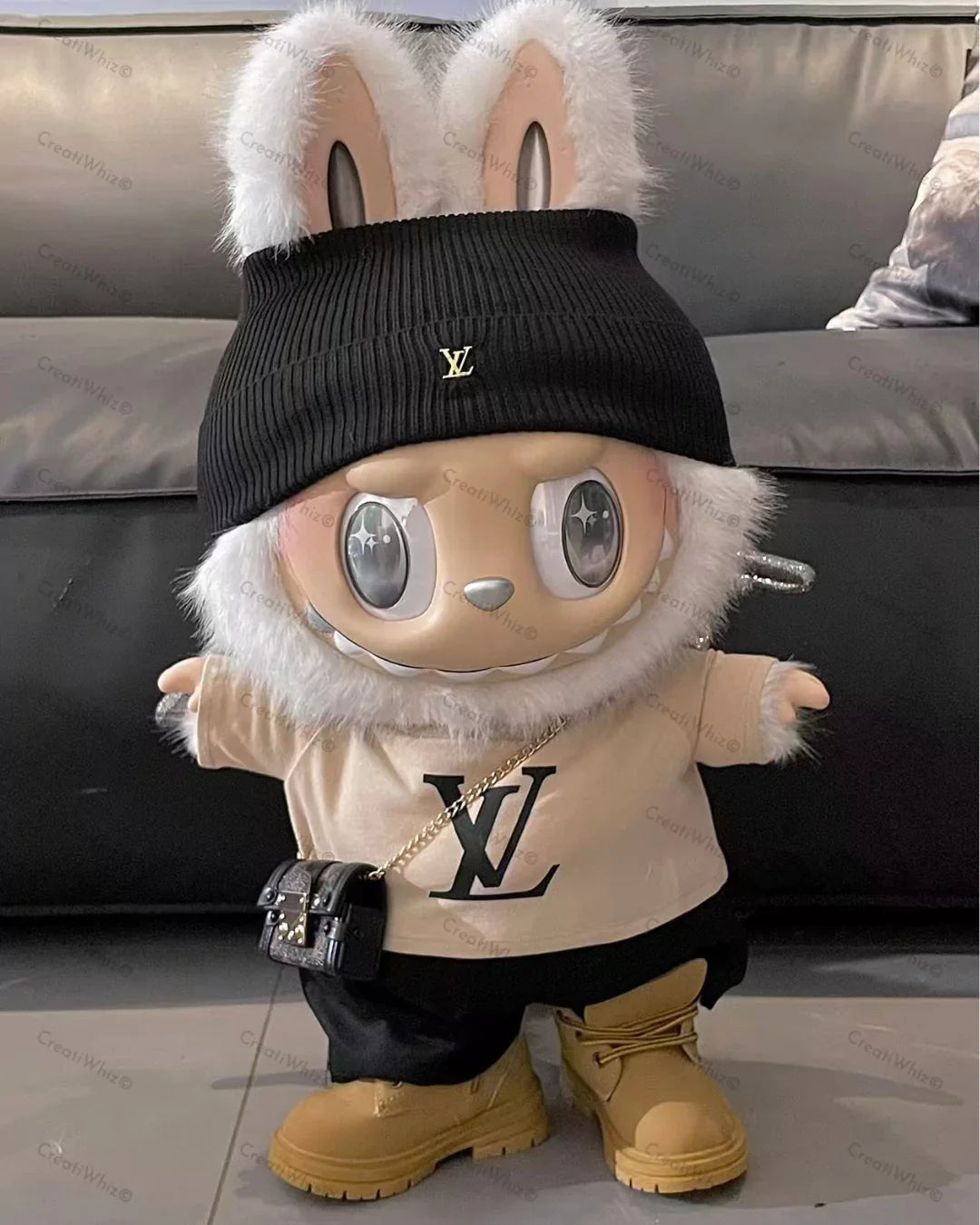 Handmade Mega-Size Luxury-Inspired Street-Ready Outfit