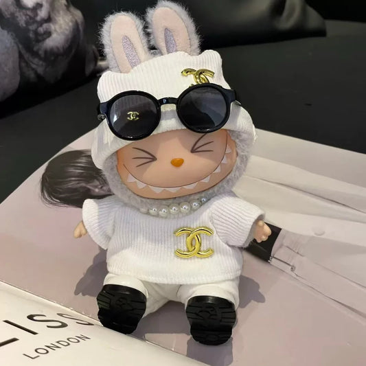 Handmade Luxury-Inspired White Outfit