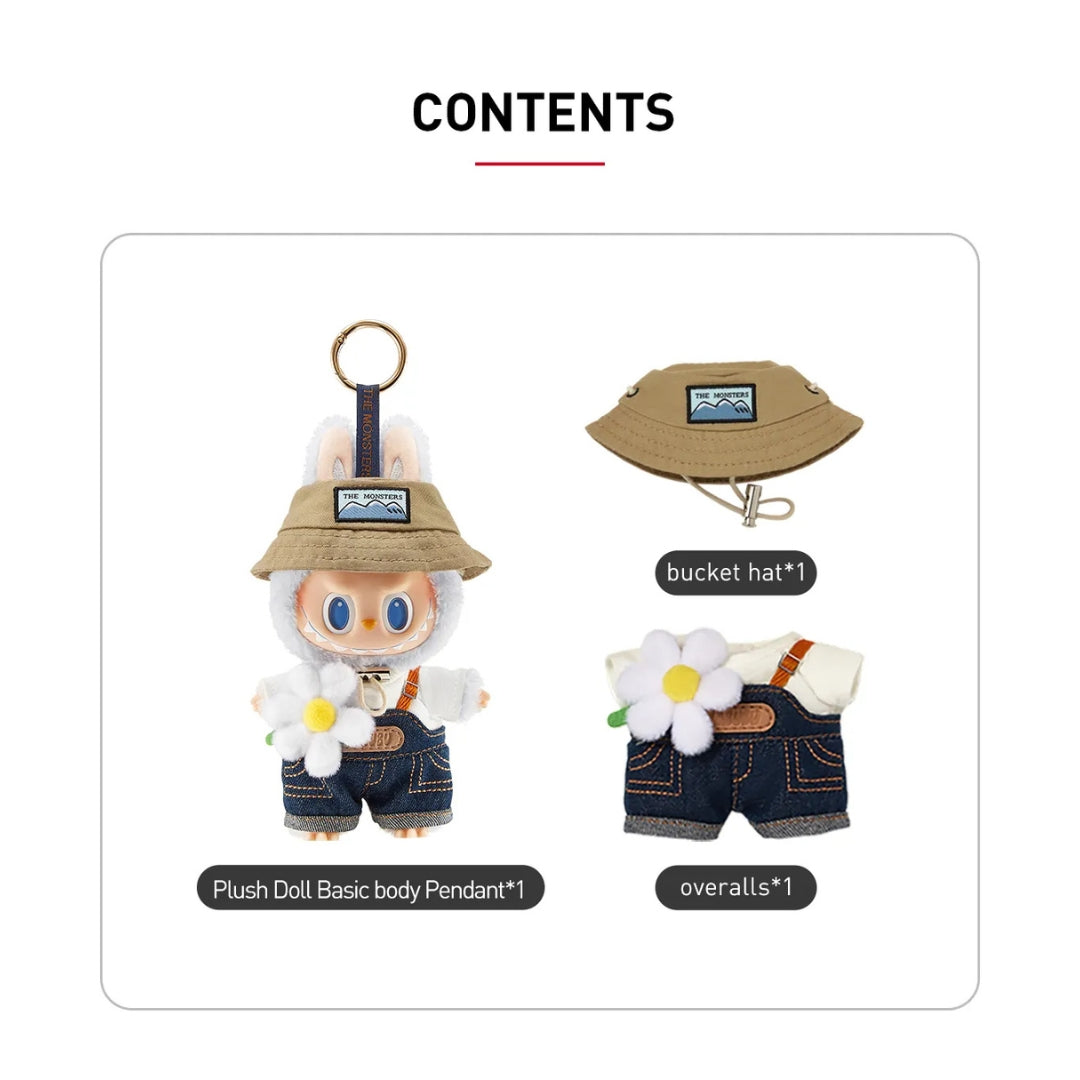 POP MART LABUBU THE MONSTERS FALL IN WILD VINYL PLUSH PENDANT KEYCHAIN