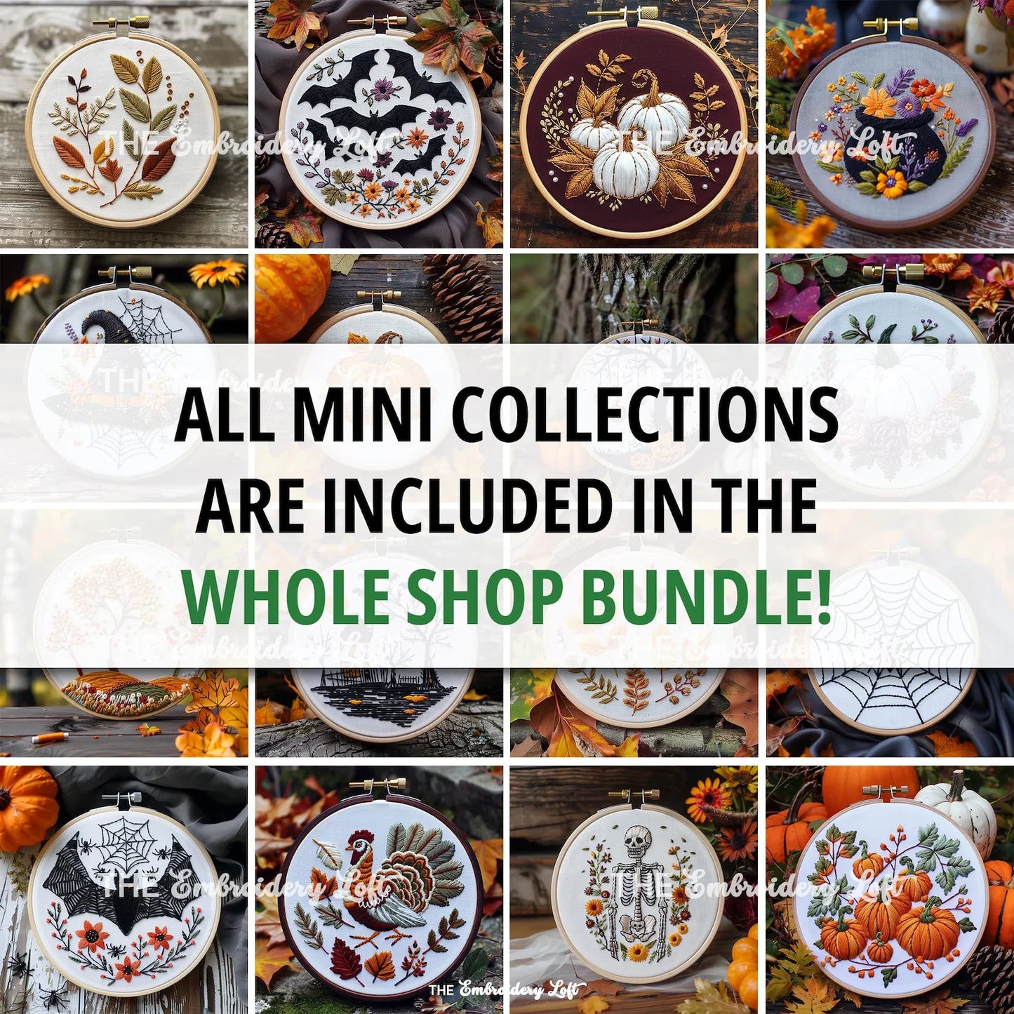Whole Shop Embroidery Pattern Bundle – 1000+ Hand Embroidery Designs with Lifetime Access (PDF Collection)