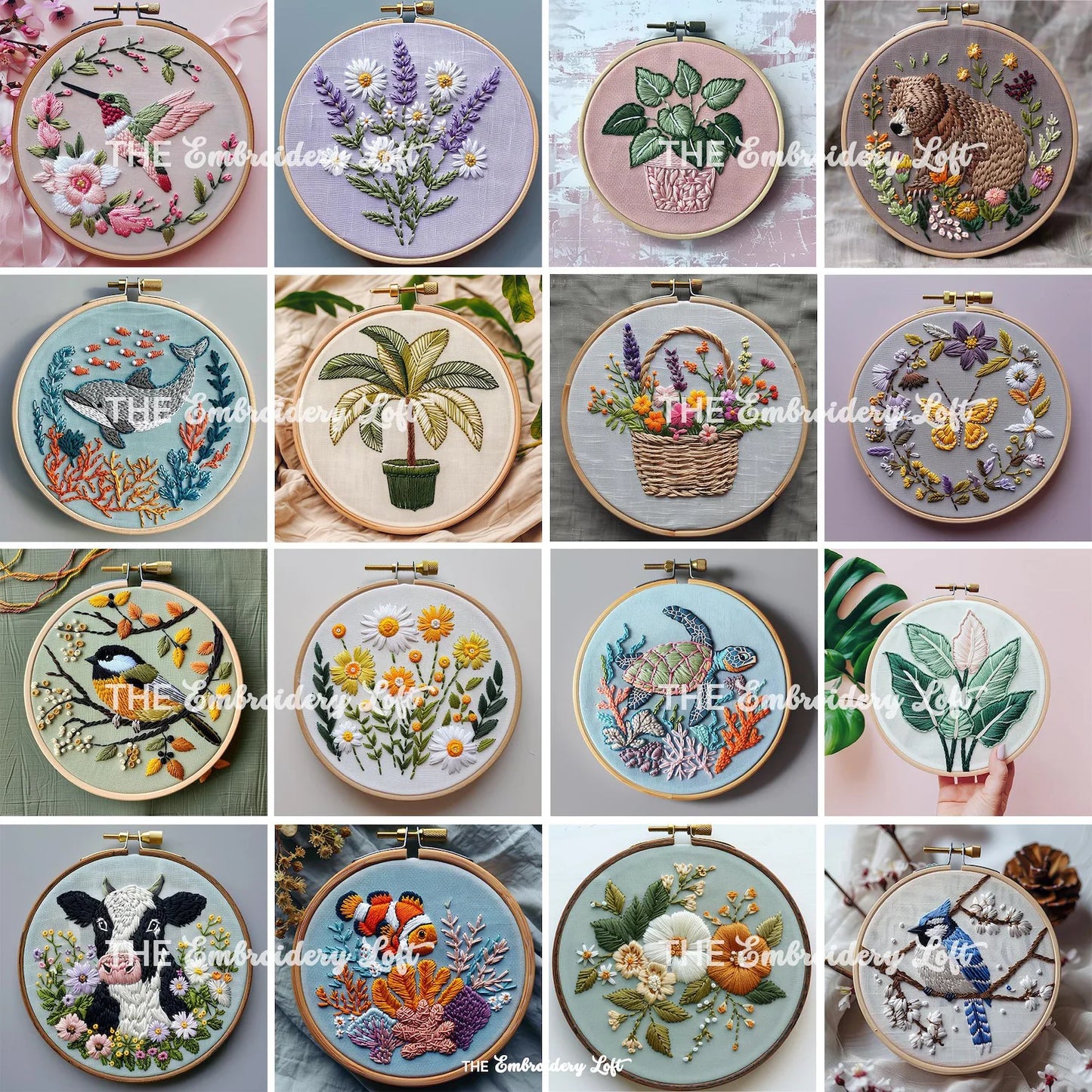 Whole Shop Embroidery Pattern Bundle – 1000+ Hand Embroidery Designs with Lifetime Access (PDF Collection)