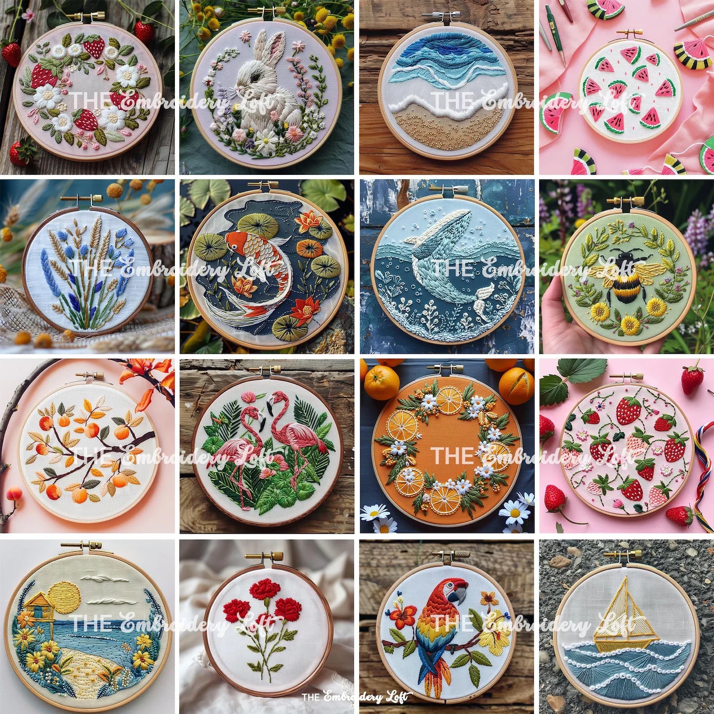 Whole Shop Embroidery Pattern Bundle – 1000+ Hand Embroidery Designs with Lifetime Access (PDF Collection)