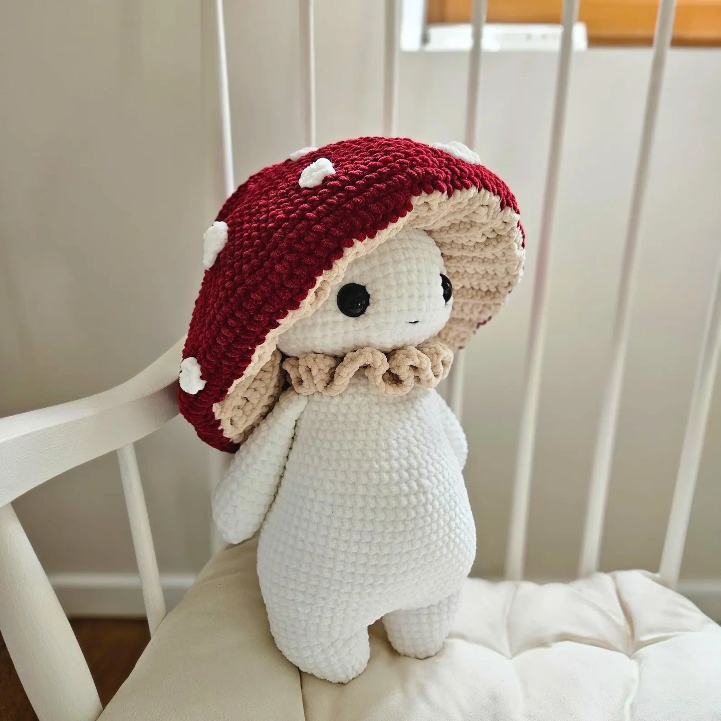 Mushroom Guy Crochet Pattern – Pocket-Sized or Cuddly Amigurumi